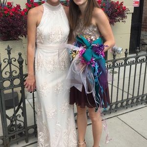 Adriana Papell floor length dress